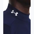 Herren Under Armour Heat Gear Armour Comp Mock midnight navy/weiß Training Longsleeve 4