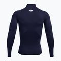 Herren Under Armour Heat Gear Armour Comp Mock midnight navy/weiß Training Longsleeve 6