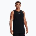 Basketball Trikot Herren Under Armour Baseline Cotton Tank 3 schwarz 136191-3