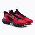 Basketballschuhe Herren Under Armour Lockdown 6 rot 325616-6 4