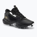 Under Armour Lockdown 6 Basketball Schuhe schwarz/schwarz/metallic gold