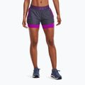 Under Armour Play Up Damen 2-in-1 Trainingsshorts marineblau und lila 1351981