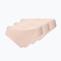 Unter Armour Frauen nahtlose Höschen Ps Tanga 3er-Pack beige 1325615-249