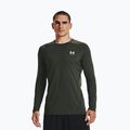 Herren Under Armour HeatGear Armour Fitted grünes Trainingsshirt 1361506 3