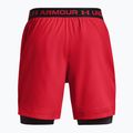 Under Armour Herren 2-in-1 Trainingsshorts UA Vanish Woven Sts rot 1373764 2