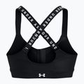 Under Armour Infinity High Bra Zip Fitness-BH schwarz 1373860 2