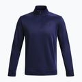 Training Sweatshirt Hoodie Herren Under Armour Armour Fleece 1/4 Zip midnight navy/black 4