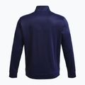 Training Sweatshirt Hoodie Herren Under Armour Armour Fleece 1/4 Zip midnight navy/black 5