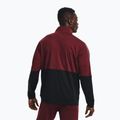 Under Armour Pique Track Herren Trainingspullover schwarz und kastanienbraun 1366202 3