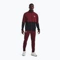 Under Armour Pique Track Herren Trainingspullover schwarz und kastanienbraun 1366202 2