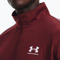 Under Armour Pique Track Herren Trainingspullover schwarz und kastanienbraun 1366202 4