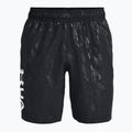 Under Armour Herren Trainingsshorts UA Woven Emboss schwarz 1361432-003