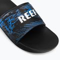 Pantoletten Herren REEF One Slide schwarz-blau CJ612 7