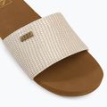 Pantoletten Damen REEF Bliss Nights Slide weiß-braun CJ256 7