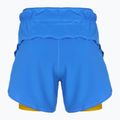 Brooks Chaser 5" 2-In-1 Damen Laufshorts blau/goldene Stunde 2
