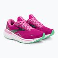 Damen Laufschuhe Brooks Adrenaline GTS 23 rosa/festival fuchsia/schwarz 4