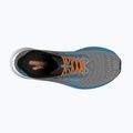 Brooks Hyperion Herren Laufschuhe grau/atomic blau/scarlet 15