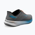 Brooks Hyperion Herren Laufschuhe grau/atomic blau/scarlet 16