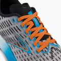 Brooks Hyperion Herren Laufschuhe grau/atomic blau/scarlet 8