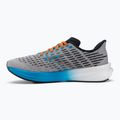 Brooks Hyperion Herren Laufschuhe grau/atomic blau/scarlet 10