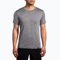 Herren Brooks Luxe htr anthrazitfarbenes Laufshirt