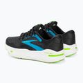Brooks Ghost Max Herren Laufschuhe schwarz/atomic blau/jasmin 4