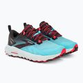 Brooks Cascadia 17 Damen Laufschuhe bluefish/schwarz/diva pink 5