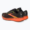 Brooks Ghost 15 Herren Laufschuhe schwarz/gelb/rot 4