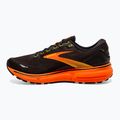 Brooks Ghost 15 Herren Laufschuhe schwarz/gelb/rot 9