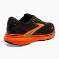 Brooks Ghost 15 Herren Laufschuhe schwarz/gelb/rot 10