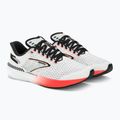 Brooks Hyperion GTS Herren Laufschuhe blau/feurige Koralle/orange 5