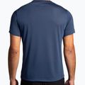 Laufshirt Herren Brooks Distance 3.0 blue slate/br logo 2