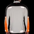 Lauf Sweatshrit Hoodie Herren Brooks Run Visible 1/2 Zip 2.0 ecru/fluoro flash/black 5