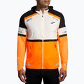 Brooks Run Visible 2.0 Herren Laufjacke ecru/fluoro flash/schwarz