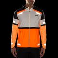 Brooks Run Visible 2.0 Herren Laufjacke ecru/fluoro flash/schwarz 4