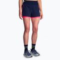 Laufshorts Damen Brooks High Point 3" 2IN1 2.0 navy/neo pink