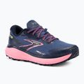 Brooks Divide 5 Damen Laufschuhe grau blau/pink/lime