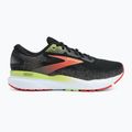 Brooks Ghost 16 GTX Herren Laufschuh schwarz/mandarinrot/grün 2