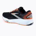 Brooks Ghost 16 Herren Laufschuhe schwarz/orange/weiß 3