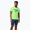 Herren Brooks Distance 3.0 neo limeade/brooks logo Laufshirt 2