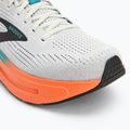 Brooks Ghost Max 2 Herren Laufschuhe Austernpilz/Orange/Teal 7