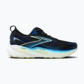 Laufschuhe Herren Brooks Glycerin 22 wide fit black/cobalt/neo yellow 9