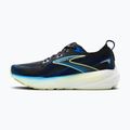 Laufschuhe Herren Brooks Glycerin 22 wide fit black/cobalt/neo yellow 10