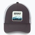 Basecap Brooks Surge Trucker dark russet/white/atomic blue 2