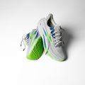Brooks Ghost 17 oyster/beacon blue/gecko Herren Laufschuhe 8