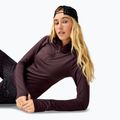 Damen-Laufpullover Brooks Dash 1/2 Zip 3.0 brown 3