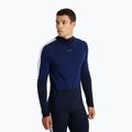 Herren Thermoaktivshirt icebreaker 200 Oasis Sonebula High Neck navy/royal navy/snow/cb