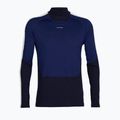 Herren Thermoaktivshirt icebreaker 200 Oasis Sonebula High Neck navy/royal navy/snow/cb 7