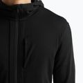 Icebreaker Herren Quantum III LS Zip Hood Trekking Sweatshirt schwarz IB0A59JX0011 5