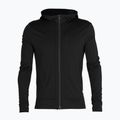 Icebreaker Herren Quantum III LS Zip Hood Trekking Sweatshirt schwarz IB0A59JX0011 9